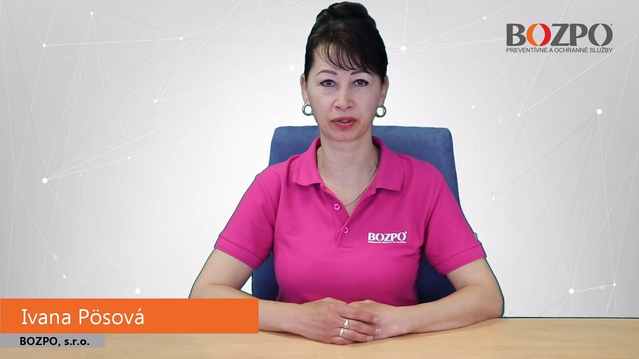 BOZPO - prvá pomoc. Líder v oblasti BOZP - bezpečnosť a ochrana zdravia pri práci.