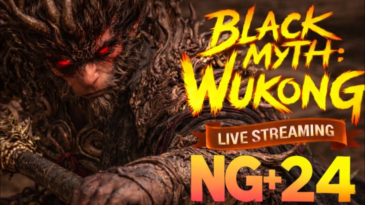 🔴 Playing Black Myth: Wukong until the release of Phantom Blade 0 | NG+24 | Non-pure Build | Part 1|