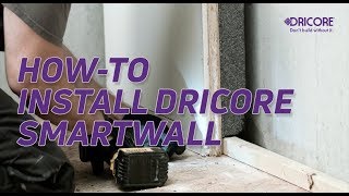 How to Install DRICORE SMARTWALL® 🏠 DRICORE SMARTWALL Installation Tutorial