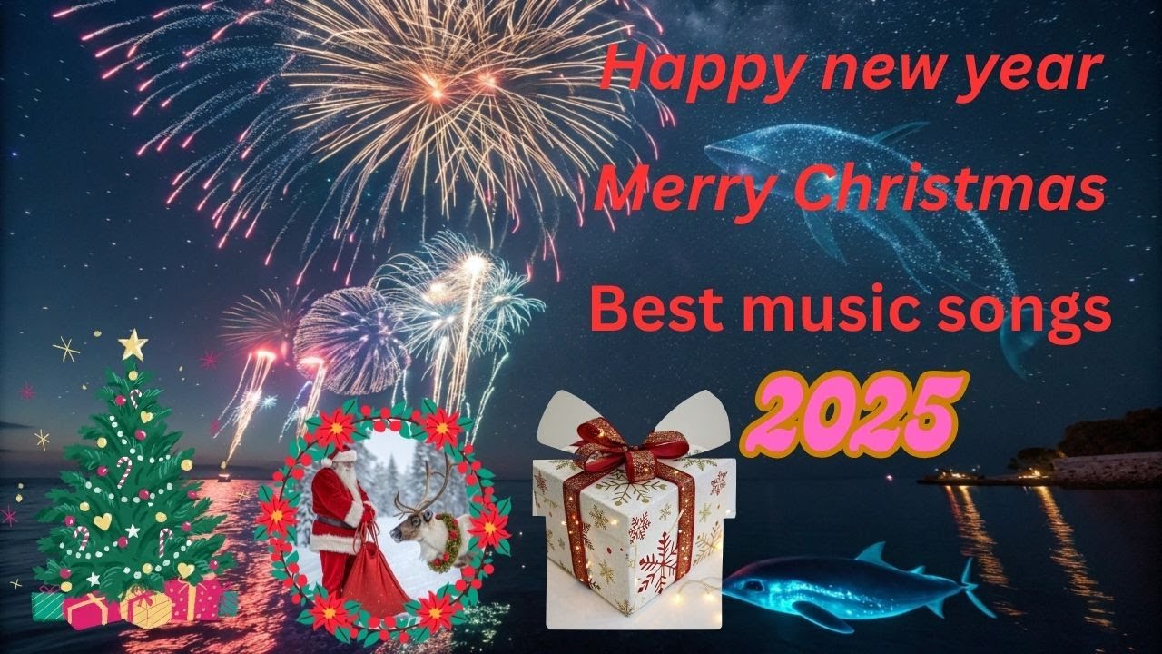 "Happy New Year & Merry Christmas Wishes 2025"  top 10 kids music video! By My kids songs