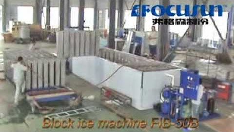 Block ice machine Brine system  FIB 50B