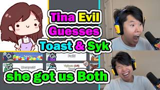Tina Completely Outplayed Toast And Left Him Speachless