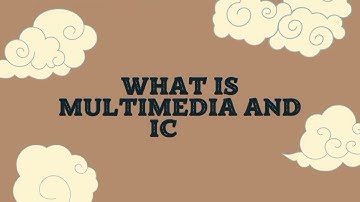 Introductory video on Multimedia and ICT