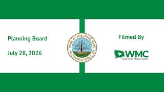 Planning Board - 07/28/26