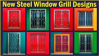 50+ New Steel Window Grill Designs 2026 | Modern Safety Grill, Balcony &amp; Simple Window Ideas