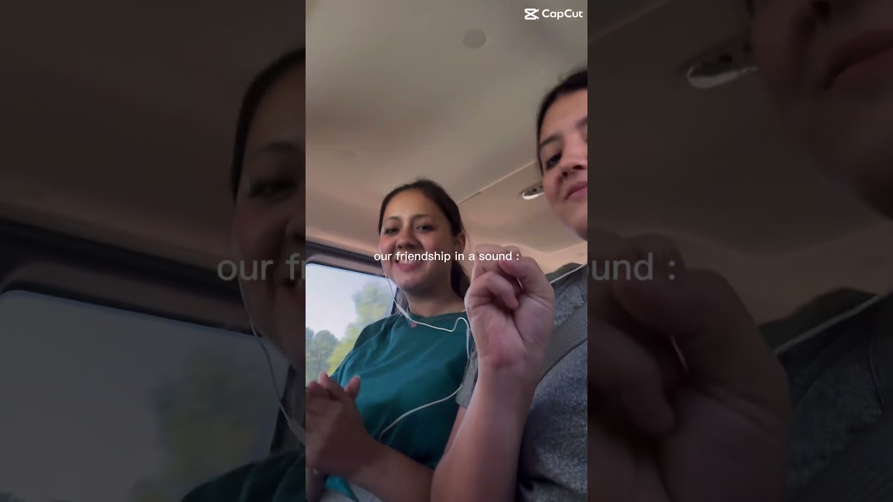 We’re actually sisters, but she’s my best friend