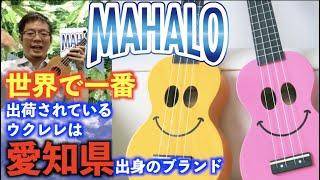 【MAHALO】総出荷数 世界一のウクレレ MAHALOウクレレについて熱く語って貰いました☆彡