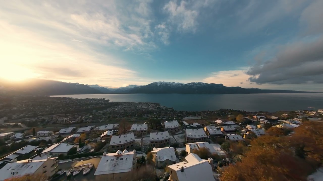 Snowday  Sunshine in Chardonne - DJI AVATA 2