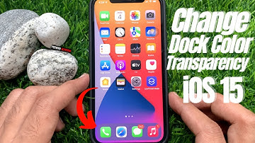How to Change the Dock Color on iPhone iOS 15