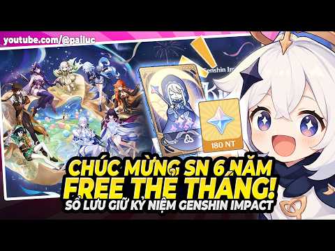 NEW CODE 30 PRIMOGEMS! Earliest Guide to 6th Anniversary Free Monthly Card Event! +Claim 180 Prim...
