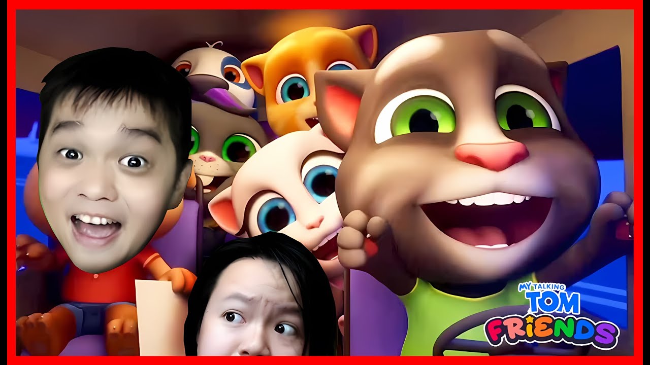 ATUN & MOMON MENJADI TEMAN KUCING2 LUCU !! Feat @sapipurba MY TALKING TOM FRIEND