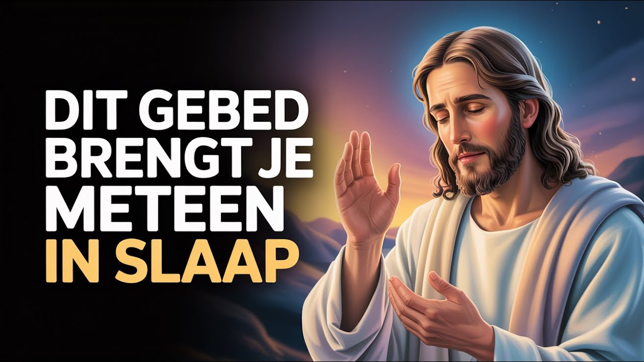 Als de slaap niet komt, helpt dit gebed je meteen