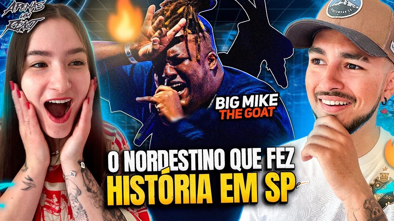 Apenas um react | BIG MIKE, o GOAT! 🐐 | Rimas Compilation HD