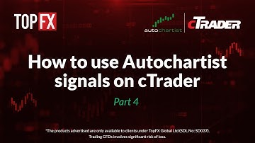 Become a cTrader Master - part 4 - Trading using Autochartist tool