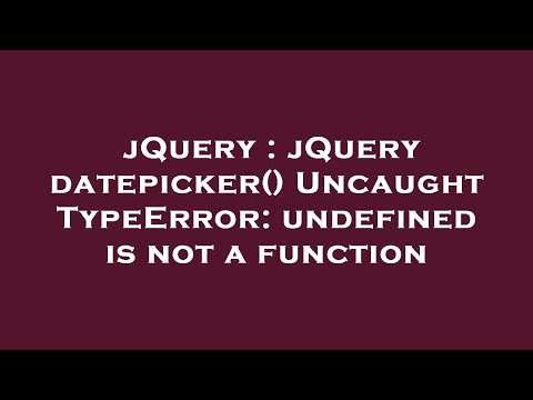 jQuery : jQuery