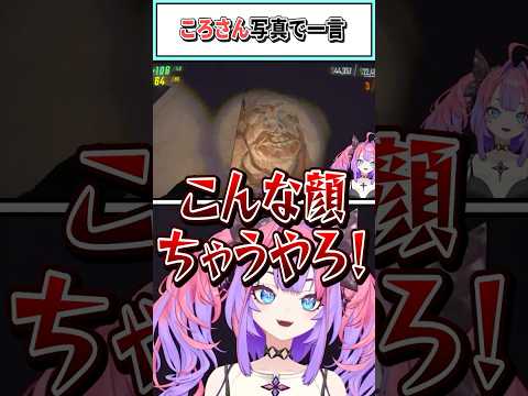 ころさん写真で一言【綺々羅々ヴィヴィ/戌神ころね/角巻わため/不知火フレア/白上フブキ/夏色まつり/ホロライブ切り抜き】 #shorts #vtuber #ホロライブ切り抜き