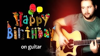 Happy Birthday to You - Fingerstyle with Gitarin / Guitar