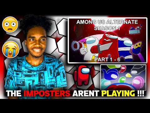 Among Us Animation "RODAMRIX" ALTERNATE (SEASON 1 Part 1 - 6) | My *REACTION*