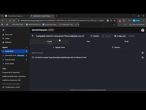 Webinar Agentes Gemini Enterprise: de la idea al informe estratégico🤖🧠