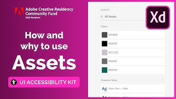 How to use Assets | Adobe XD Residency Fund - Part 07