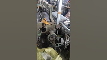 This is not weaving cloth, but weaving fiberglass mesh. #fiberglass