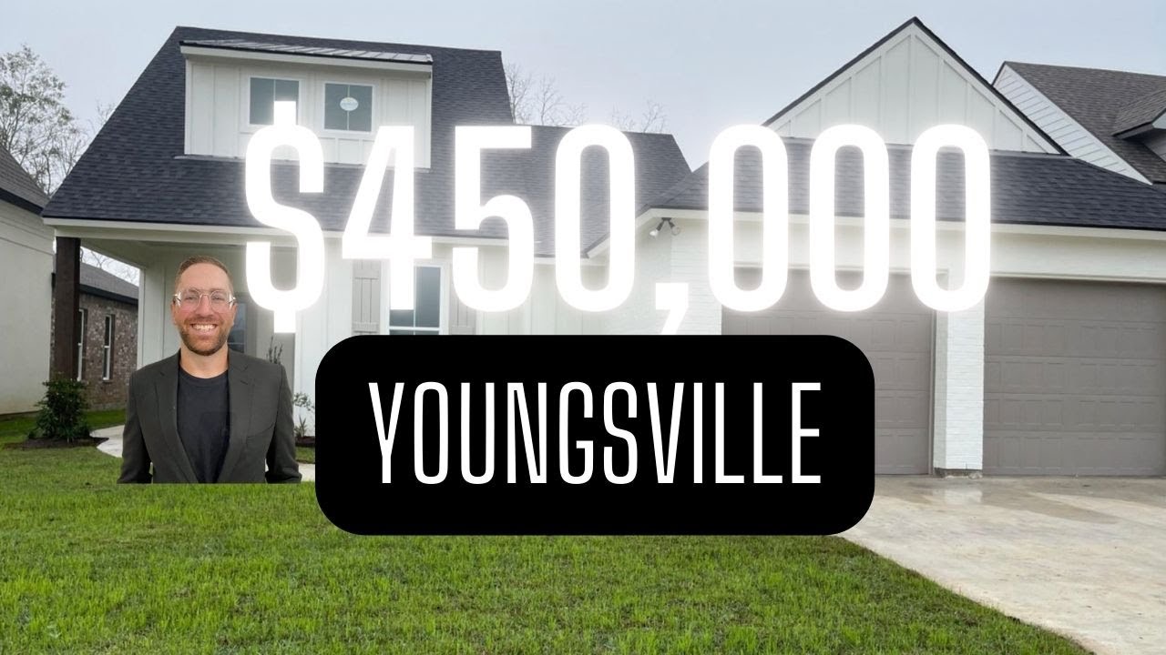What Can You Buy With 450,000 Youngsville LA New Construction Home