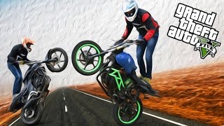 GTA 5 AMAZING STUNT MONTAGE OVERCOME (GTA V STUNTS)