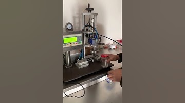 Semi automatic desktop glass bottle twist off capping machine metal lid capper equipment