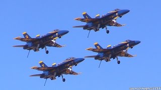 2015 NAF El Centro Air Show - U.S.N. Blue Angels (Friday Practice)