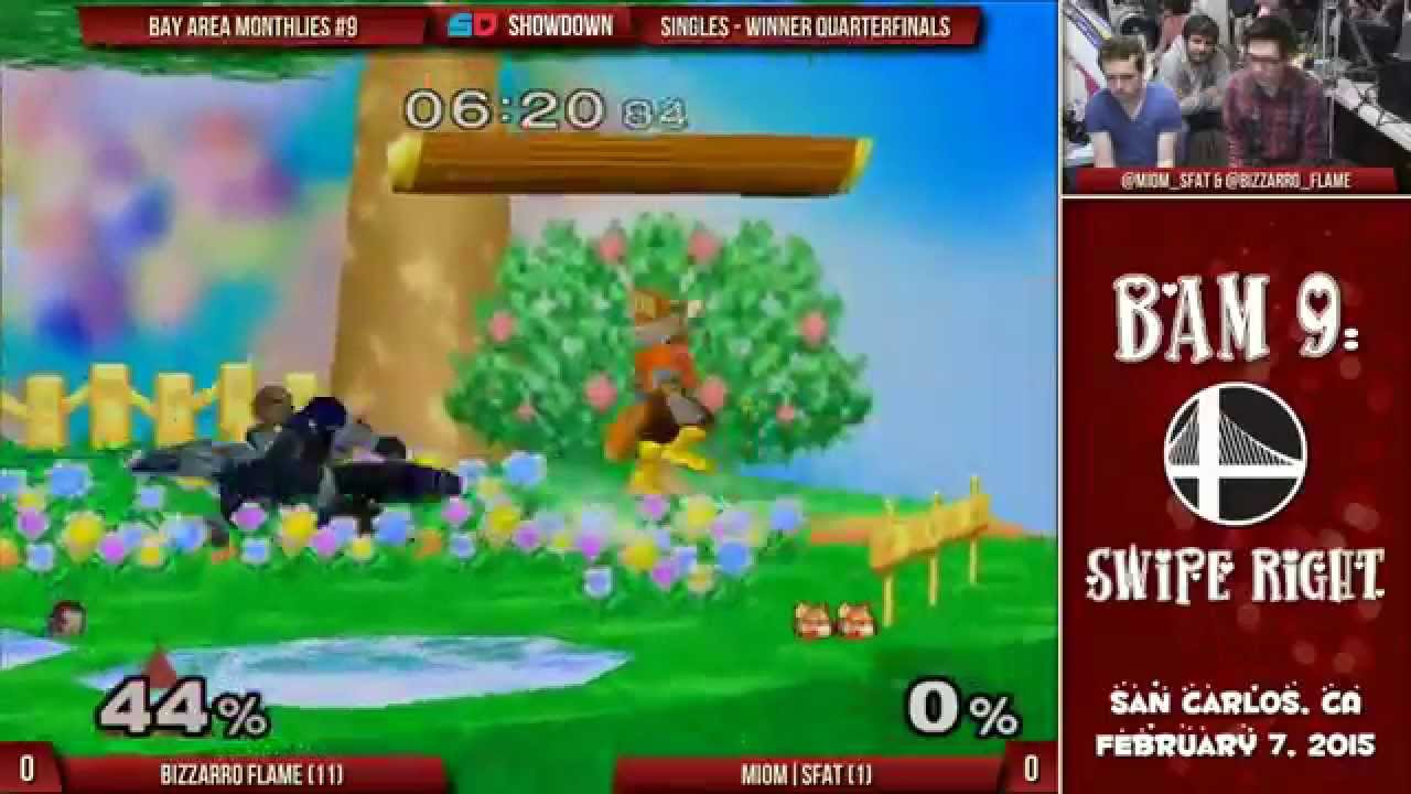 BAM #9 - Winner Quarters: Bizzarro Flame (Ganon) vs MIOM|SFAT (Fox)