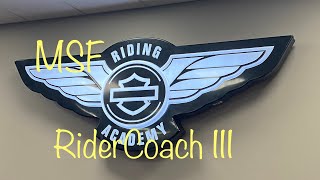 MSF RiderCoach Part 3