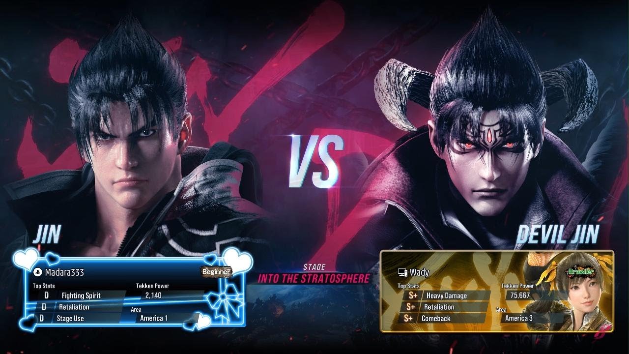TEKKEN8 Madara_JLH 🆚 Wady [Jin vs Devil Jin]