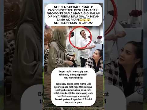 ak Raffi malu sama mama gigi #raffiahmad #nagitaslavina1717 #trendingshorts #youtubeshorts