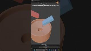 Create and Animate a Spiral Tower with Rigid Bodies in Blender #shorts #blender