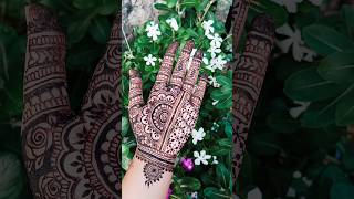 Mandala + Tikki + grid Mehndi Design| Stylish Mehndi Design| #mehndi #viral #trending #fyp #shorts