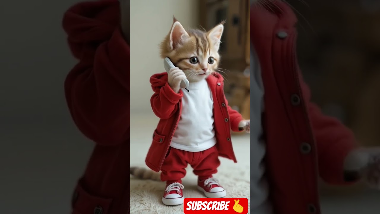 cute 🥰 cats funny call 🤣😂// 