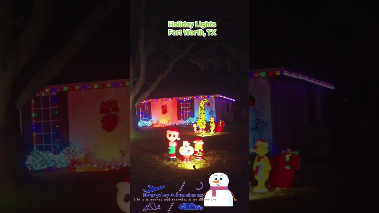 Fort Worth Texas Holiday Lights 2025 | Christmas Lights Displays