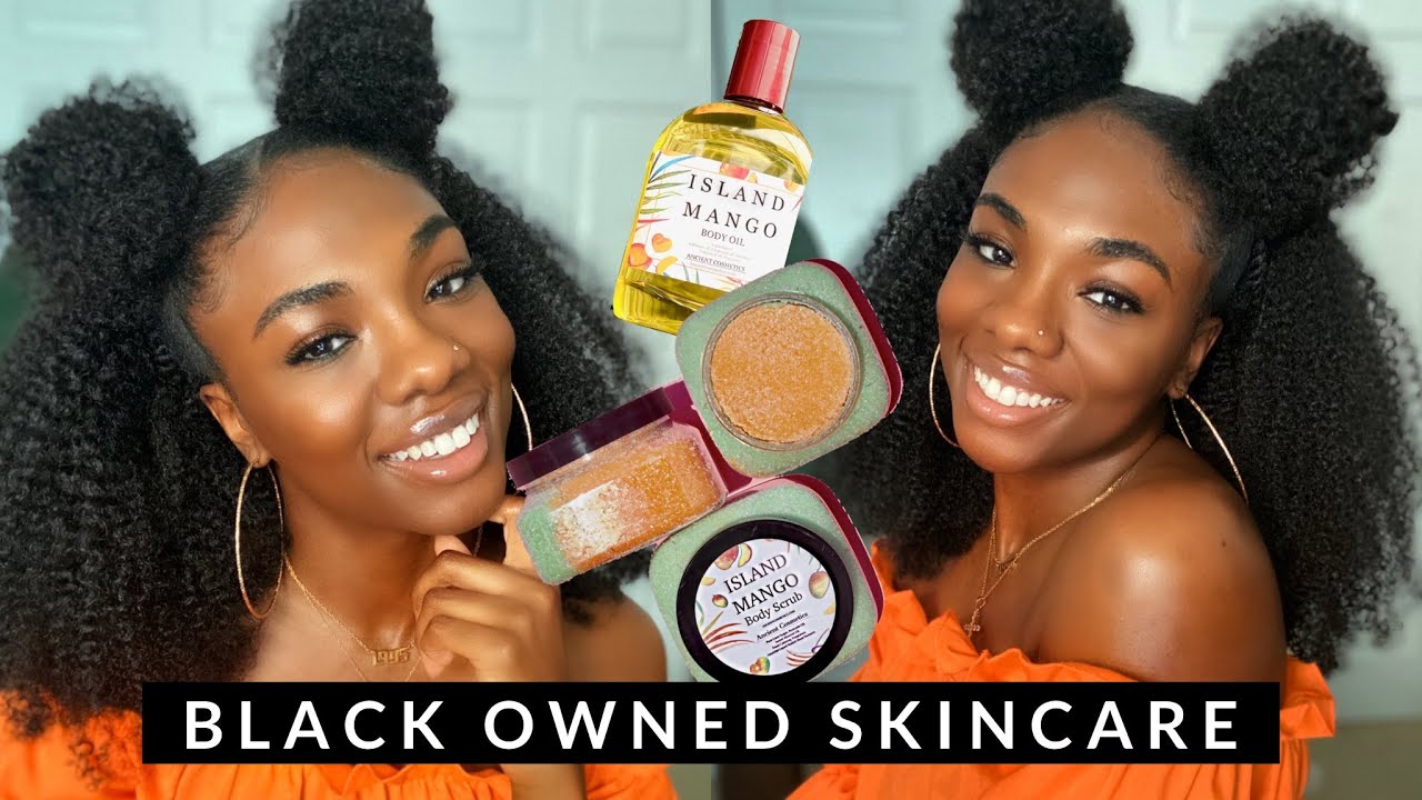 Ancient Cosmetics Vegan Body Scrub + Oil | Courtney Lynn - YouTube