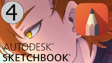 Autodesk Sketchbook For Beginners Tutorial (Part 4)-How to do Gradients and Shadows.