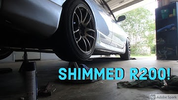 Shimmed R200 Diff in my 33 4 door!