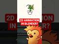 2D Animation in Blender is Actually Good? Have You Tried It? #blender3d #2danimation