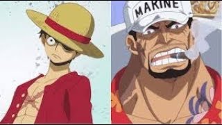 Respon Admiral Baru Sakazuki Ketakutan Terhadap Bounty Luffy !!! Eps 881