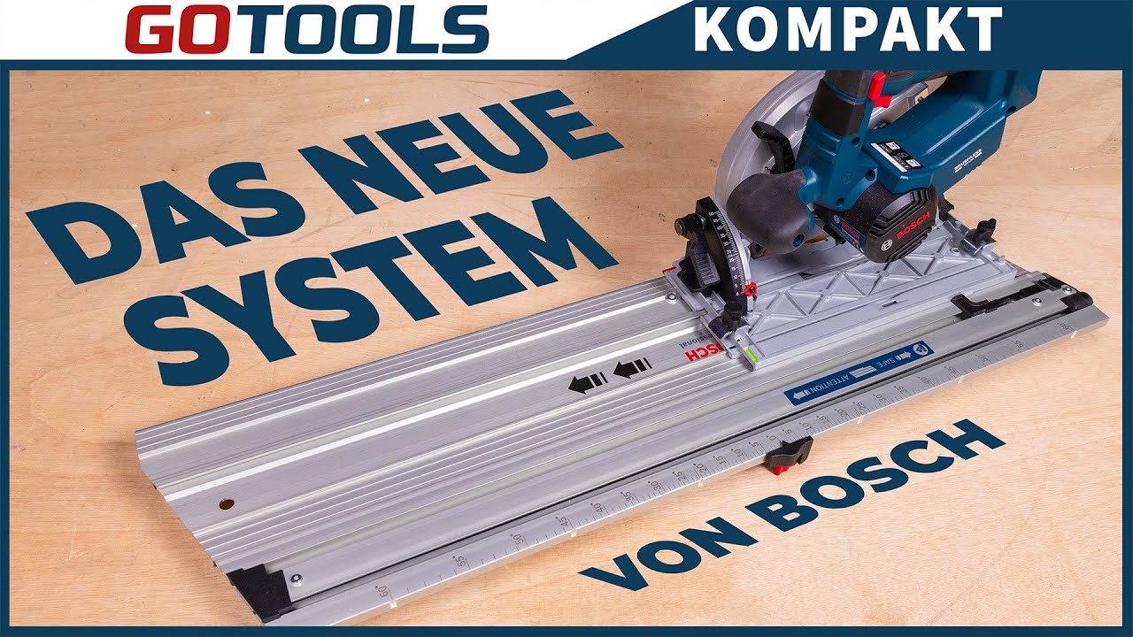 Bosch GKS 18V-57-2 GX Akku Handkreissäge + Kappschiene