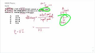 HKCEE Physics 93 35