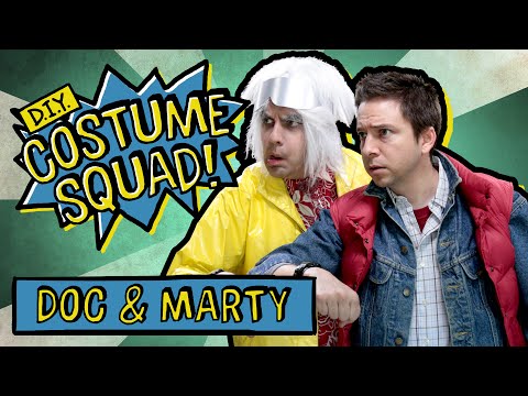 Make Your Own Doc & Marty Costumes - DIY Costume Squad