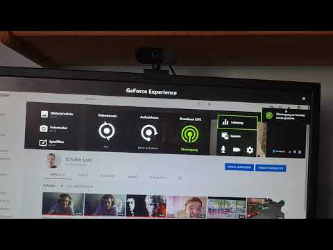 Nvidia Geforce Experience YouTube Livestream einrichten