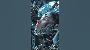 "눈을 뜬 사이보그, 그녀는 누구인가?"     /   #airobot  #robot  #aishorts   #ai로봇  #사이버펑크   #aiart   #youtubeshorts