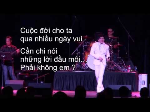 Video Đan Trường - Mãi mãi một tình yêu - Lyrics - youtube