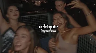 DJ khaled, Travis Scott, Post Malone - celebrate (slowed + reverb) DJ khaled, Travis Scott, Post Malone - celebrate (slowed + reverb)