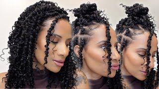 Crochet Boho Passion Twists😍(Short,Chic & Natural Finish🔥)